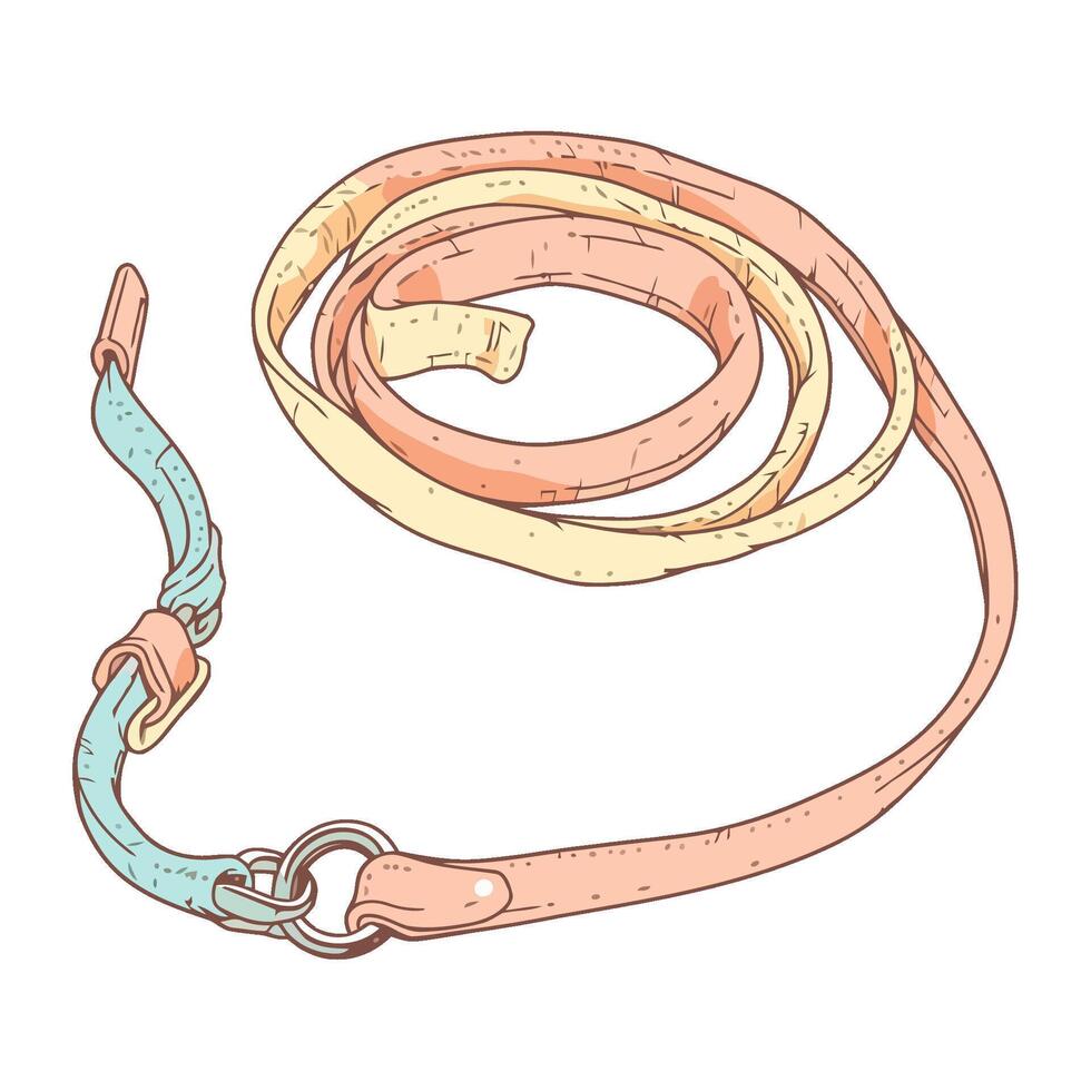 Twisted rope symbolizes strength and connection icon isolated vector