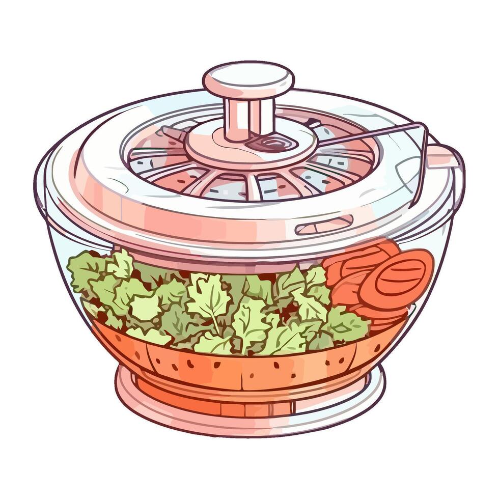 fresh salad vegetables food icon isolated vector