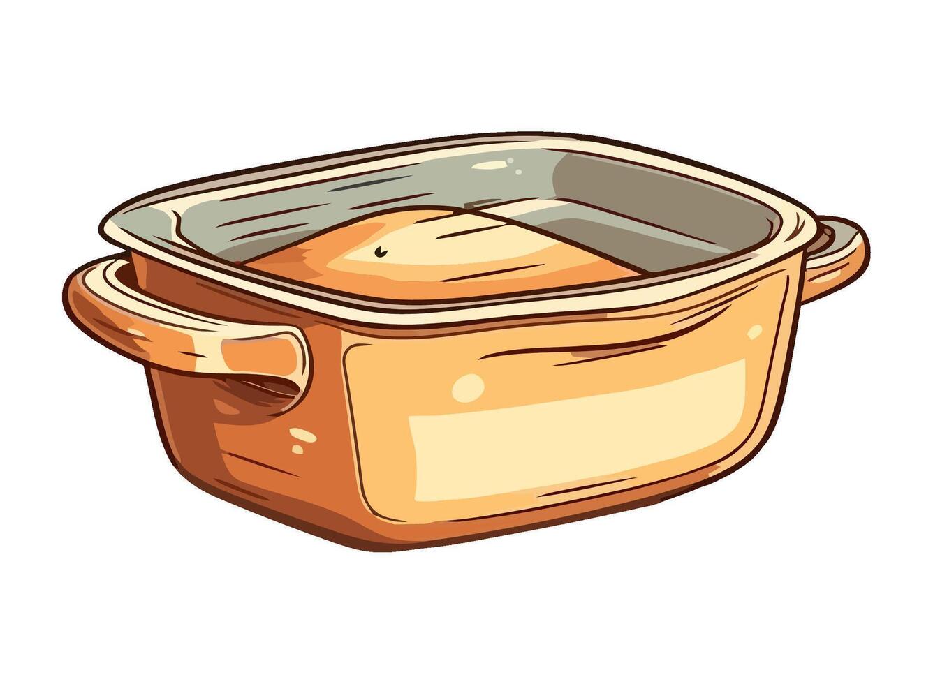 Cooking meal in kitchen with bread icon isolated vector
