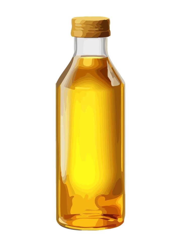 Transparent glass jar holds fresh yellow honey icon isolated vector