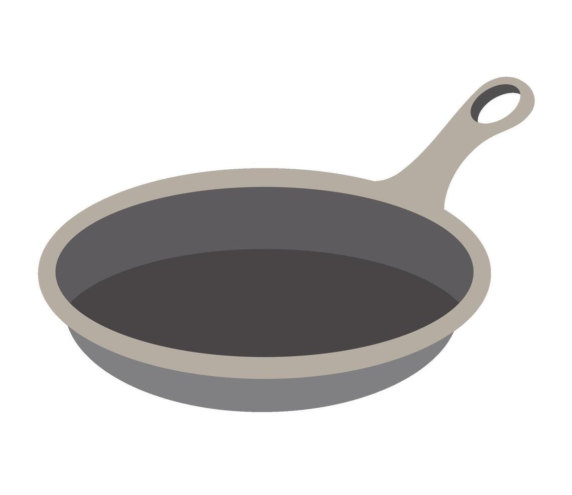 Gourmet cooking pan utensil icon icon isolated vector
