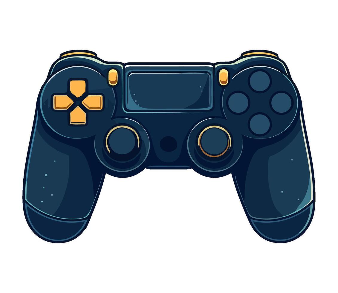Modern joystick icon for game control icon isolated vector