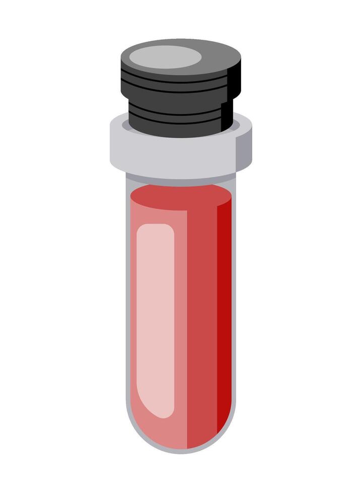 Vacine Vial Medical immunization icon isolated vector