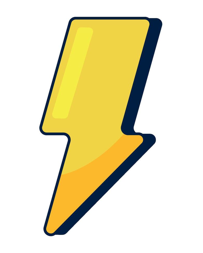 nineties pop art style lighting icon isolated vector