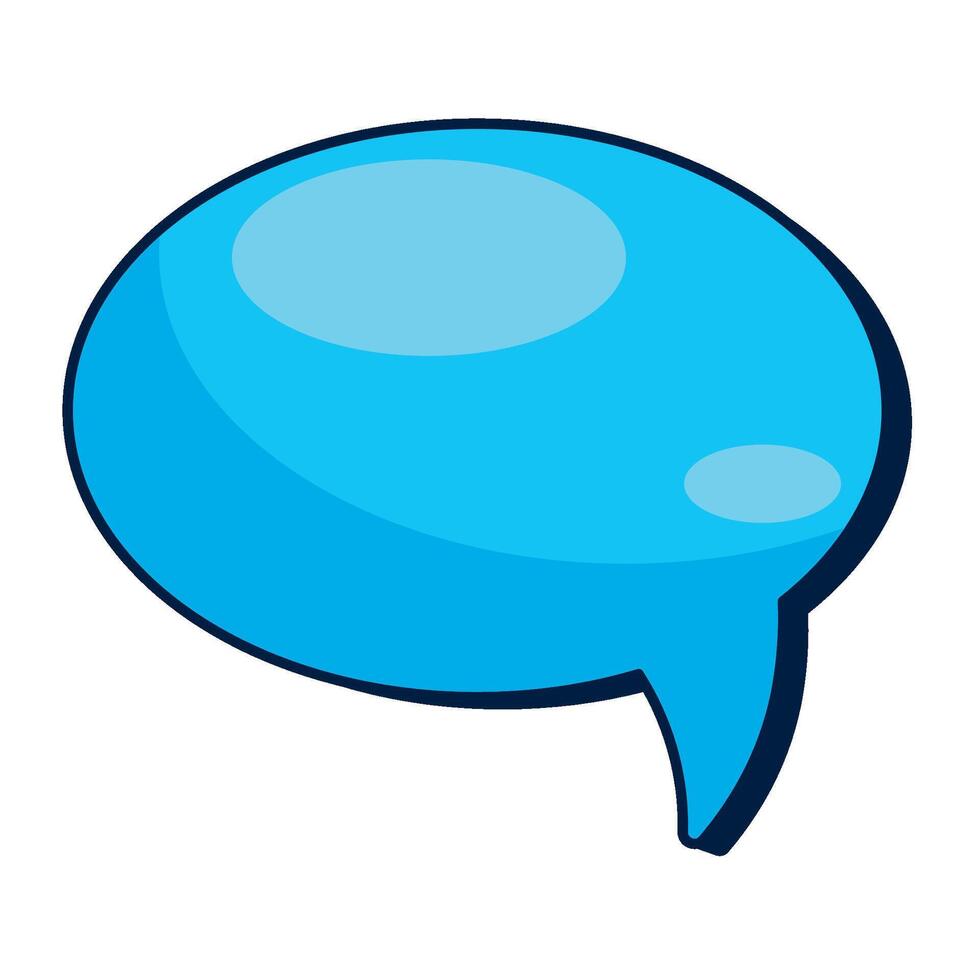 nineties pop art style bubble speech icon isolated vector