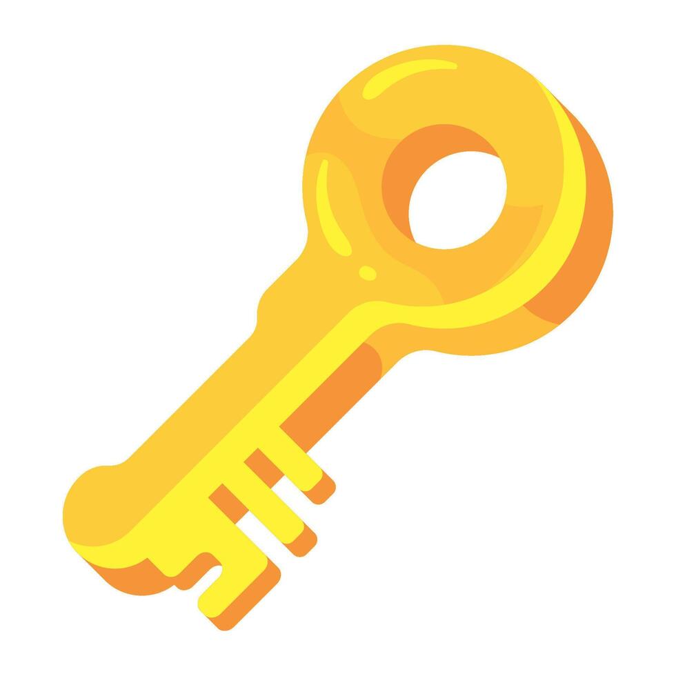 key game bright isolated icon vector