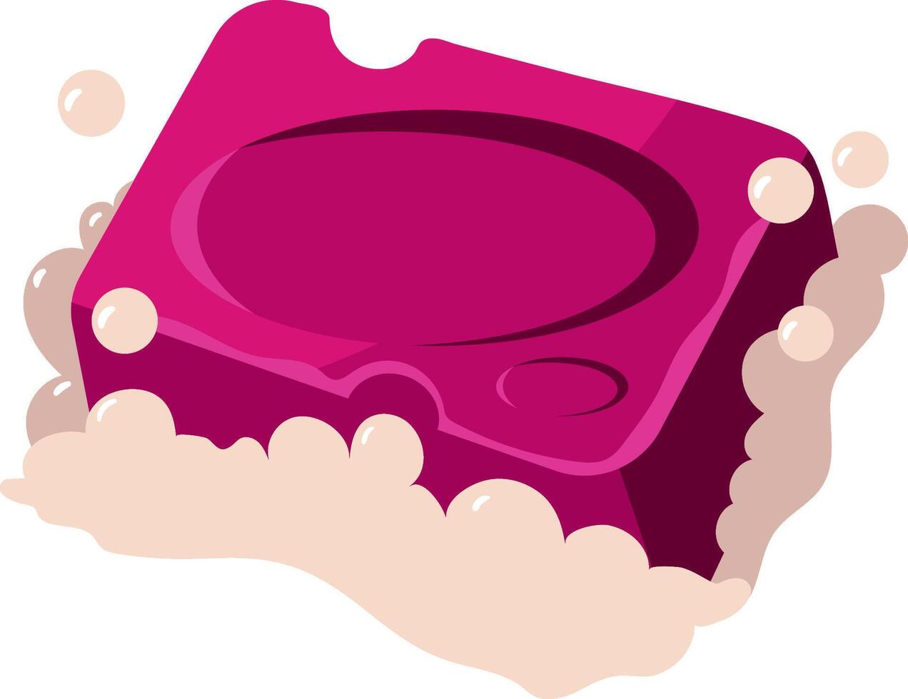 cleaning product soap bar illustration isolated vector