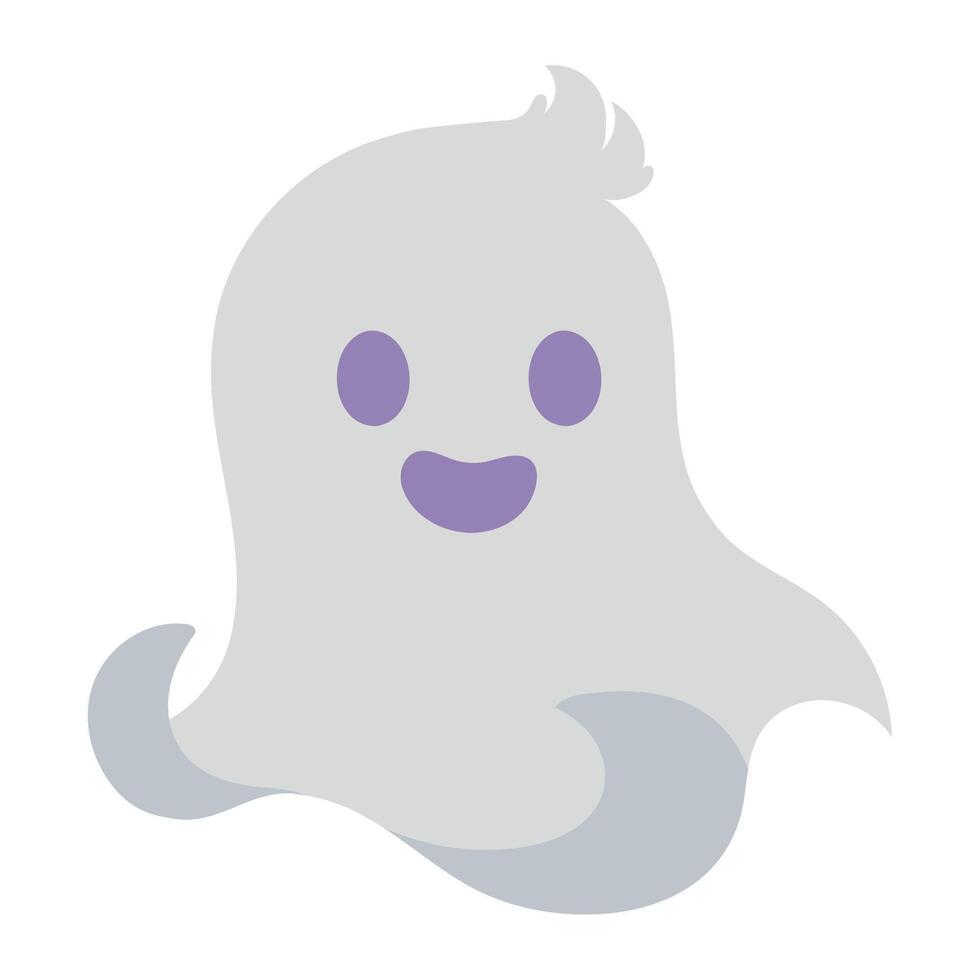 halloween ghost isolated illustration design vector