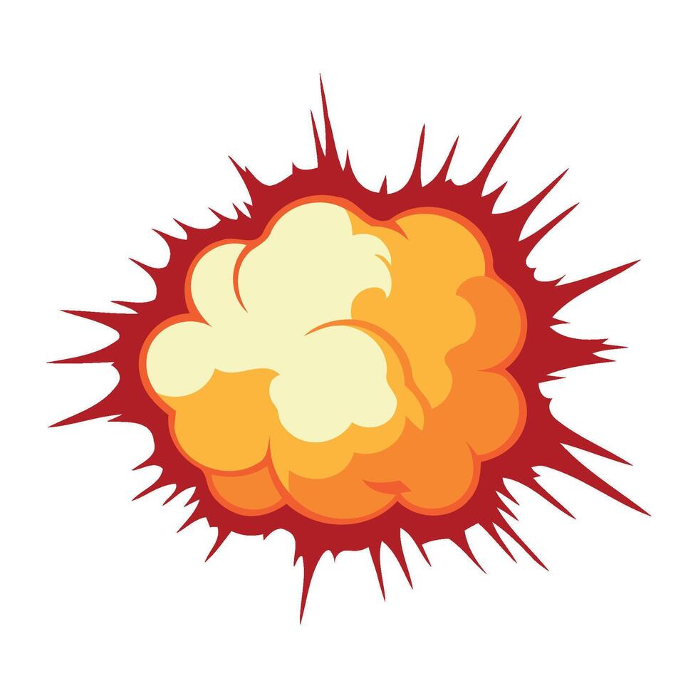 explosion effect texture illustration isolated vector