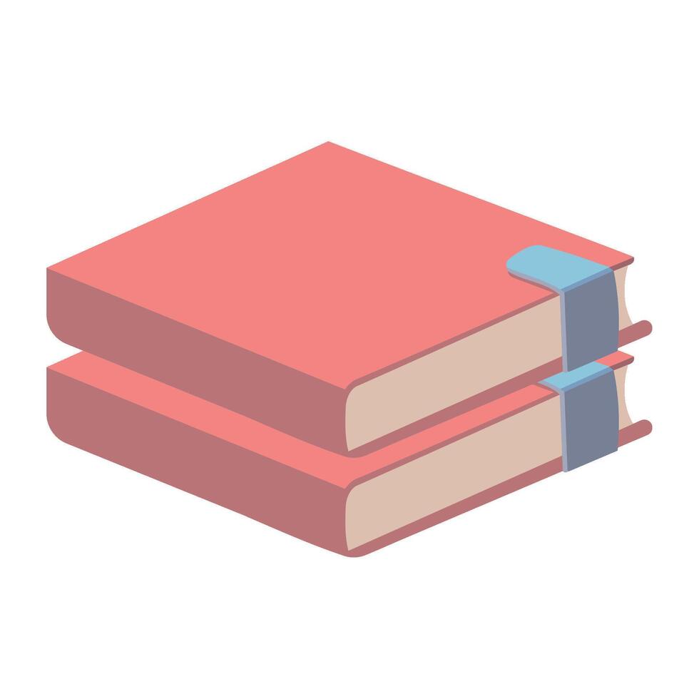 stack of books illustration isolated vector