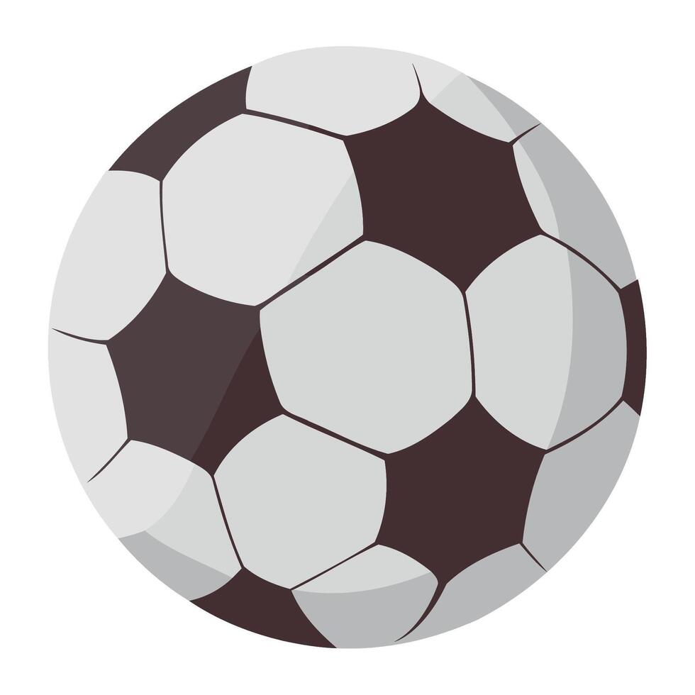 soccer ball sport illustration isolated vector