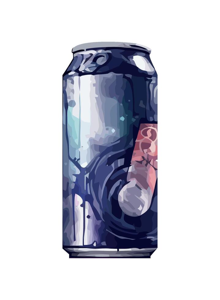 Freshness in a bottle drink icy refreshment icon isolated vector