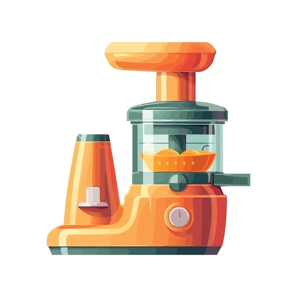 organic beverage in a juicer design icon isolated vector