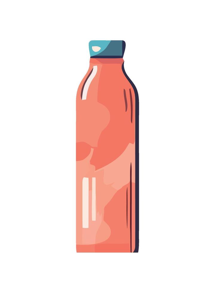 container holds fresh water with care icon isolated vector