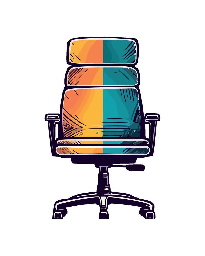 A comfortable armchair, symbol of relaxation icon isolated vector