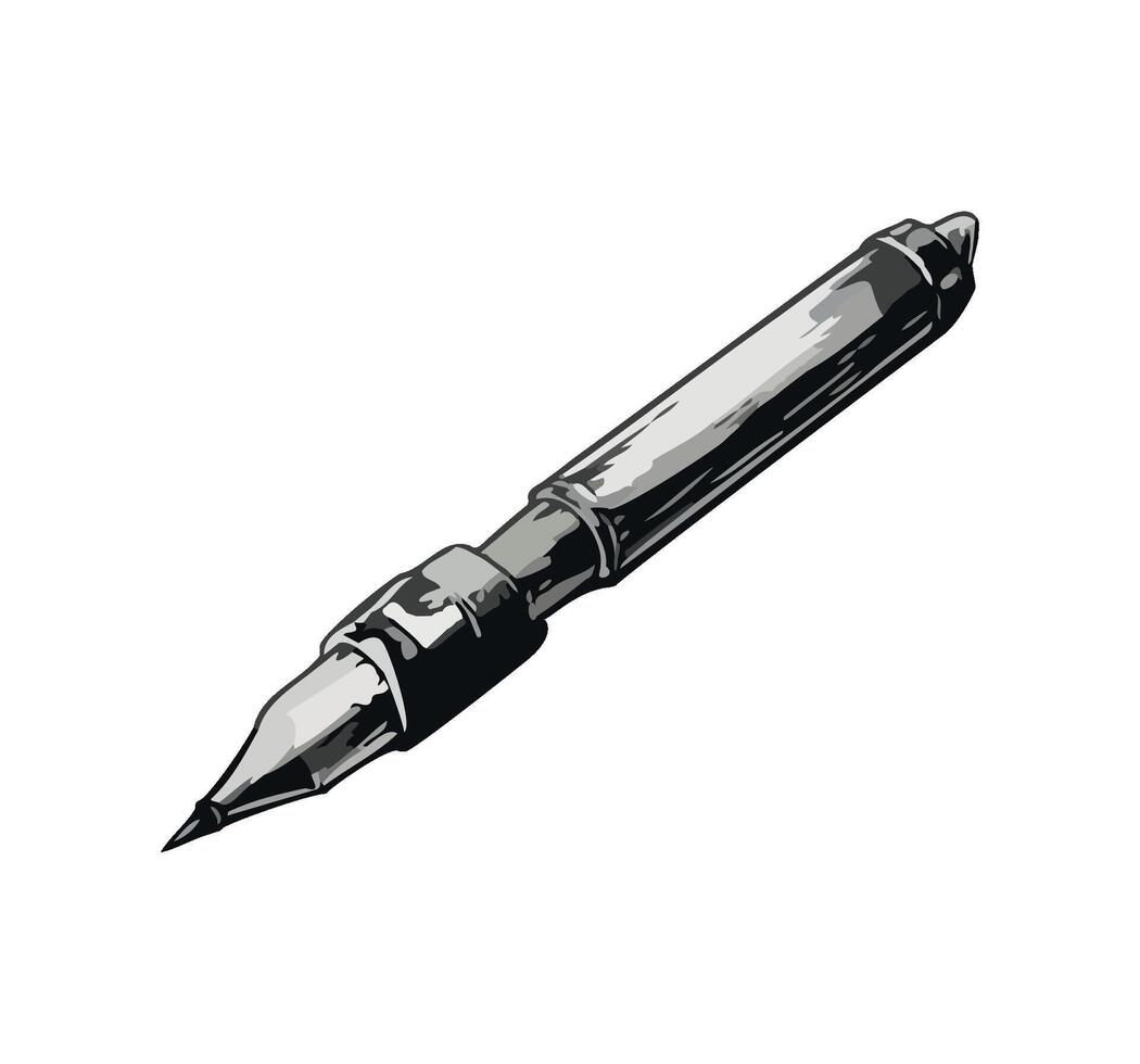 Creative of a pencil sketching education icon isolated vector