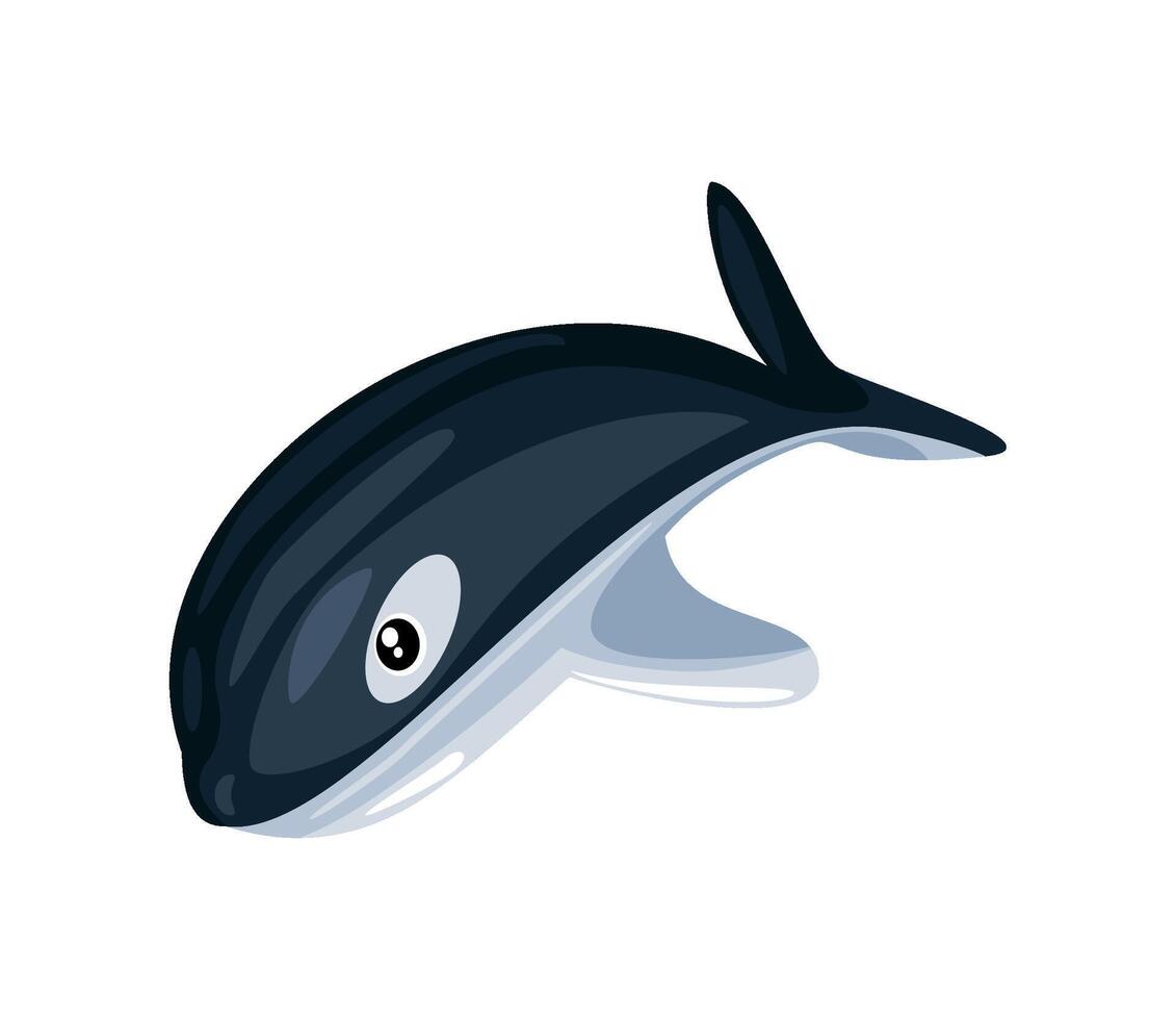 cute whale cartoon icon isolated design white backgroound vector