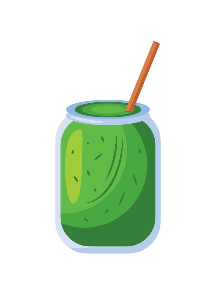 matcha tea drink icon isolated vector