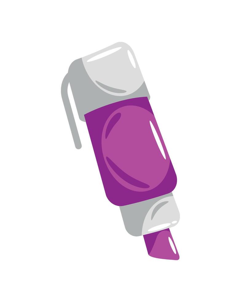 marker school supply icon isolated vector