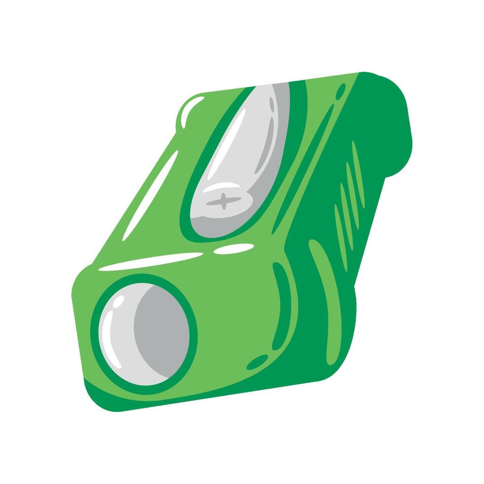 sharpener school supply icon isolated vector