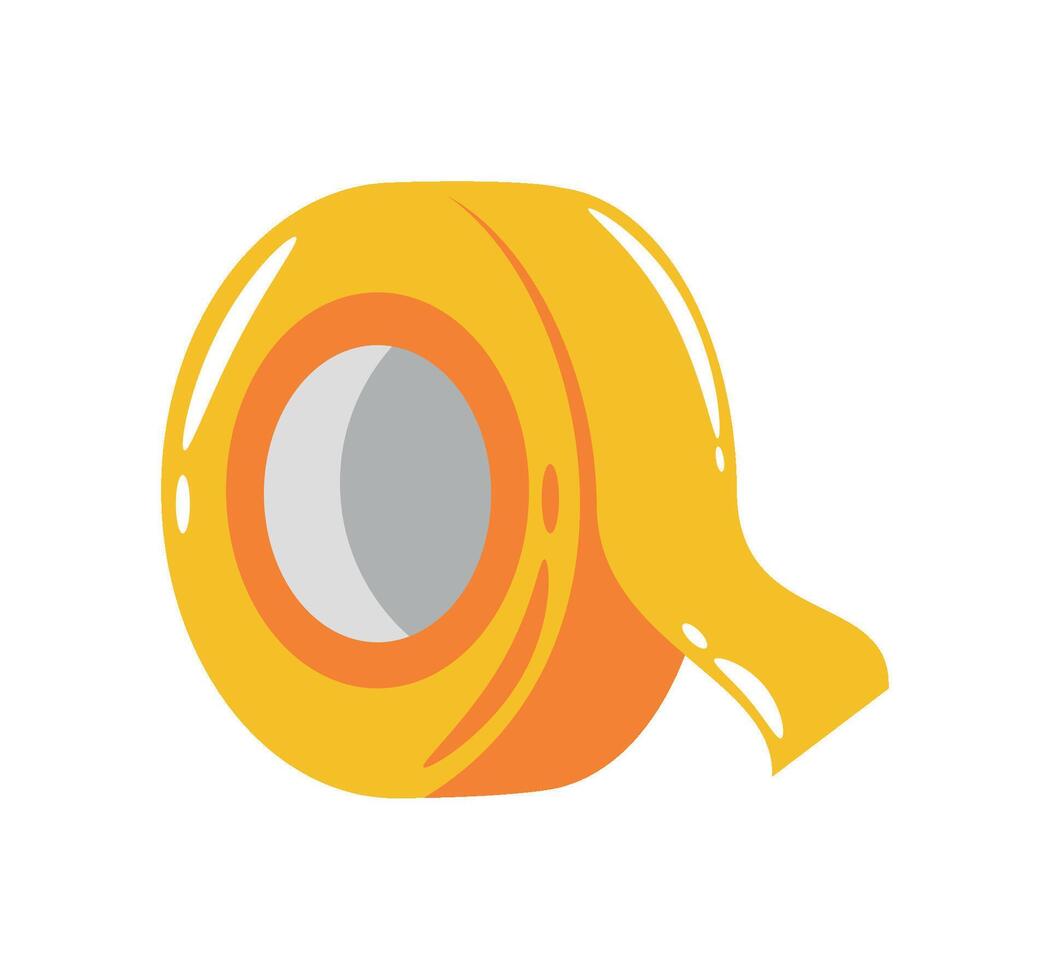 adhesive tape supply icon isolated vector