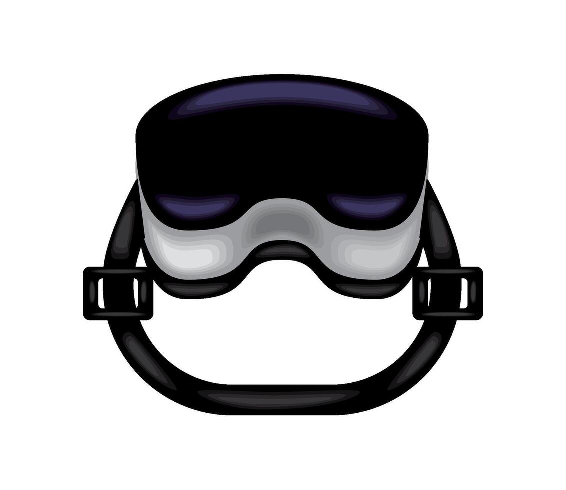 vr technology illustration isolated design vector