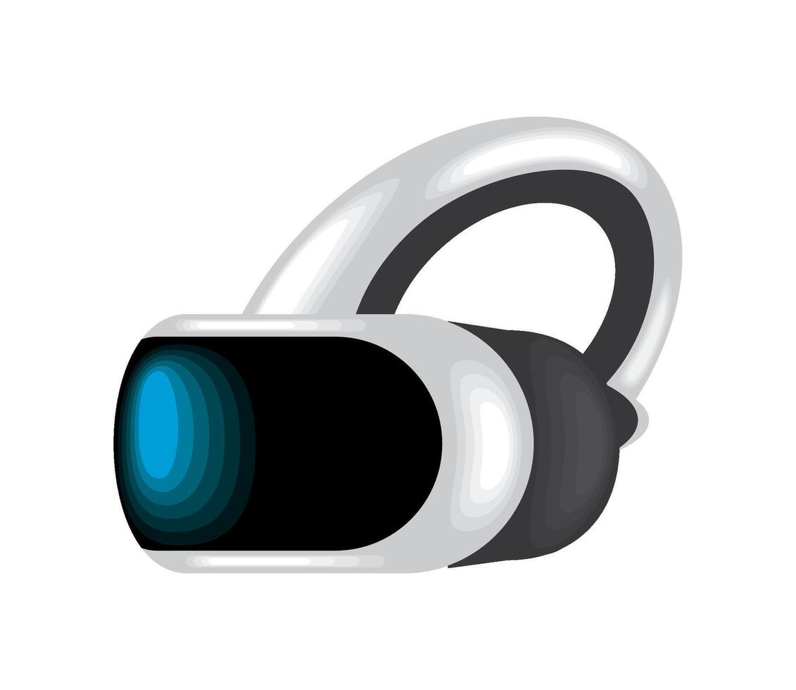 vr technology innovation illustration isolated vector