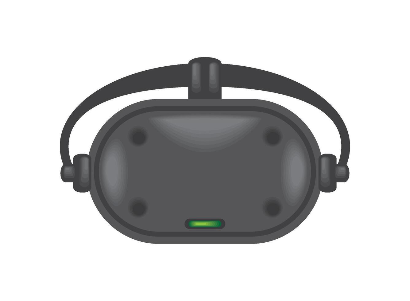 vr technology isolated illustration vector