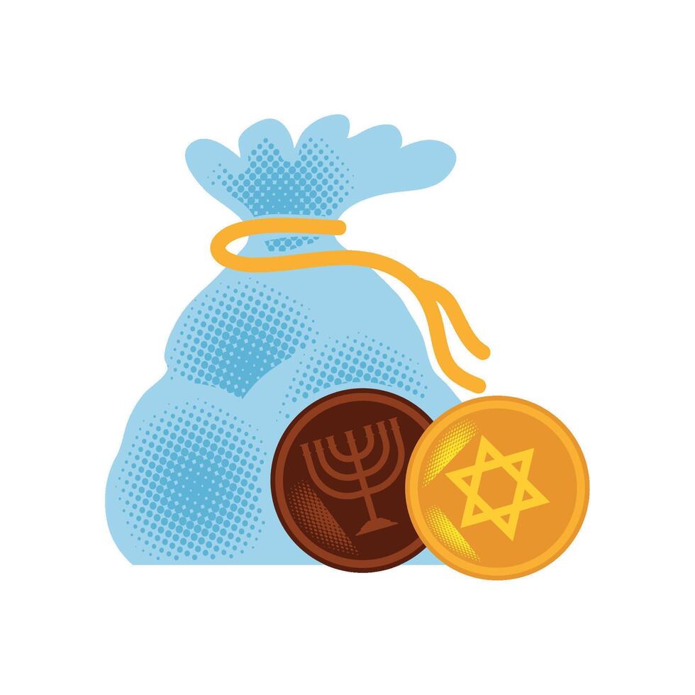 Hanukkah Chocolate Coins Illustration Isolated 47646834 Vector Art At hanukkah-chocolate-coins-illustration-isolated-47646834-vector-art-at