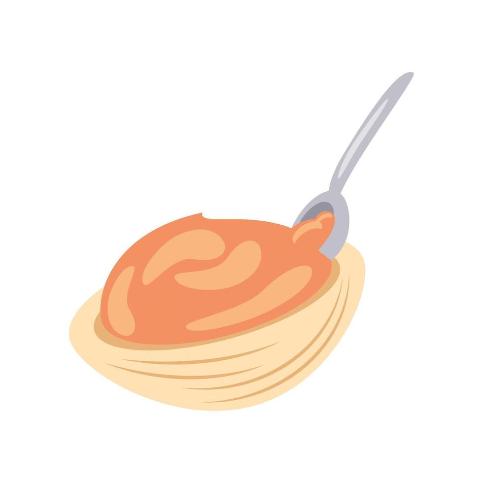 colombia dessert arequipe illustration isolated vector