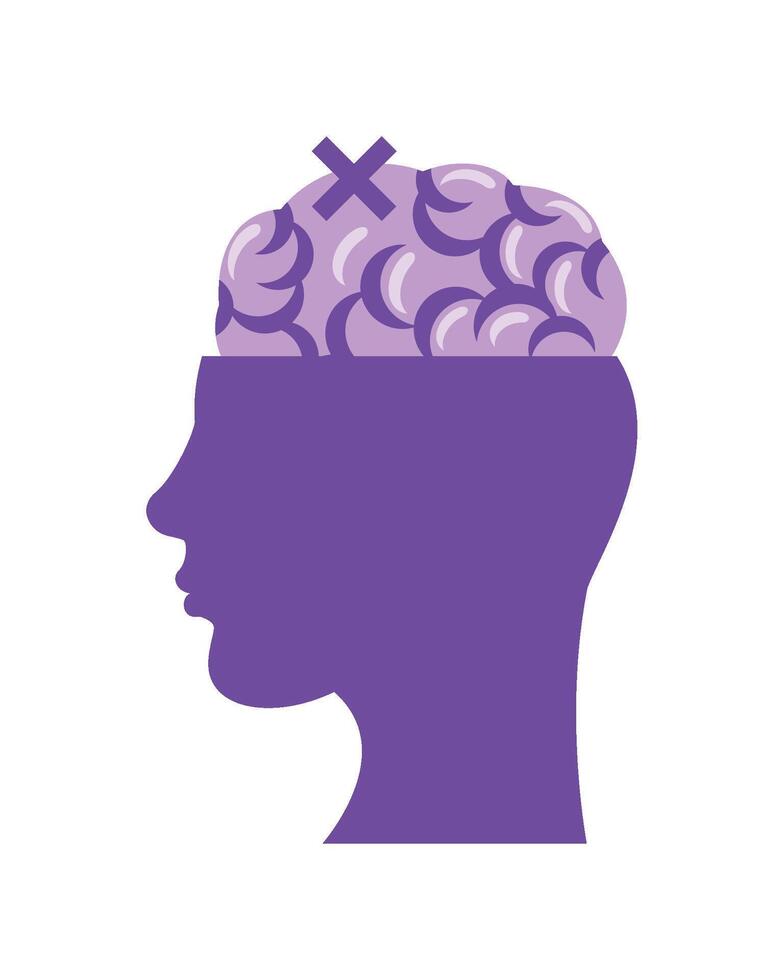 epilepsy day disease illustration isolated vector
