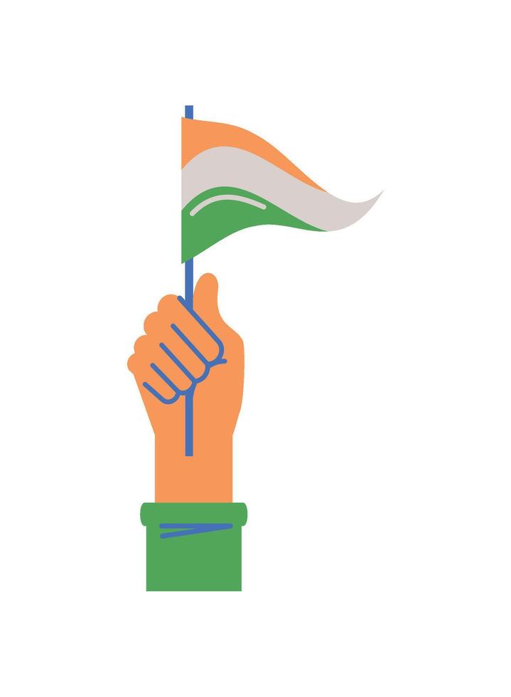 republic day india festive illustration vector