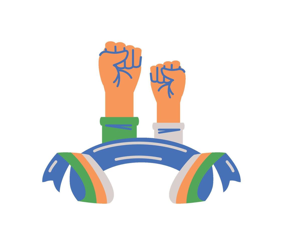republic day india freedom illustration vector