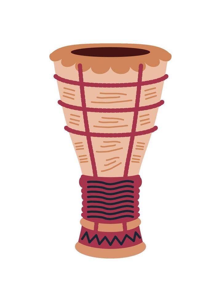 bata drum ethnic illustration design vector
