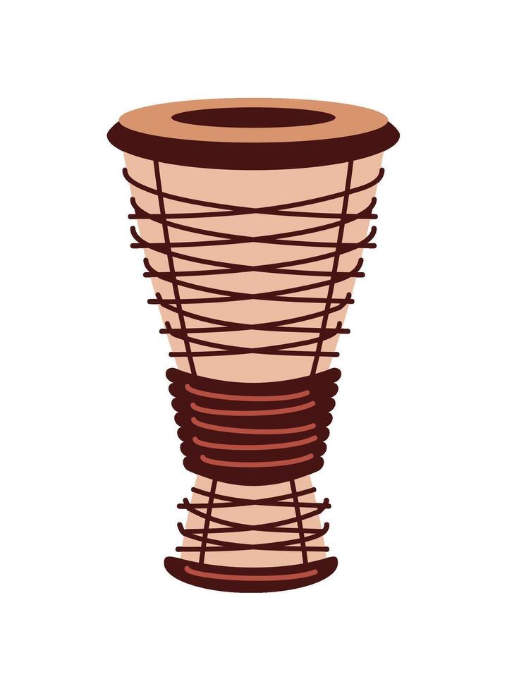 bata drum isolated illustration icon vector