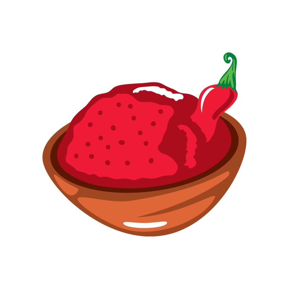 international hot and spicy food day design isolated vector