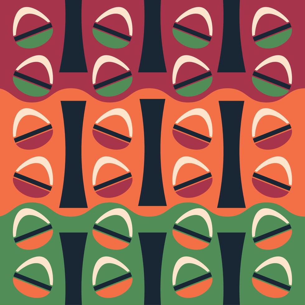 aso oke drawing illustration isolated vector