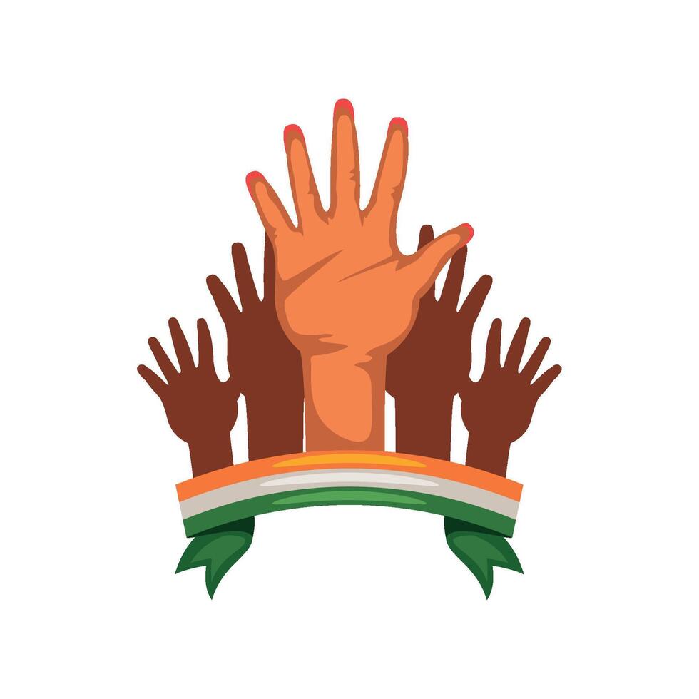 india general election decision illustration vector
