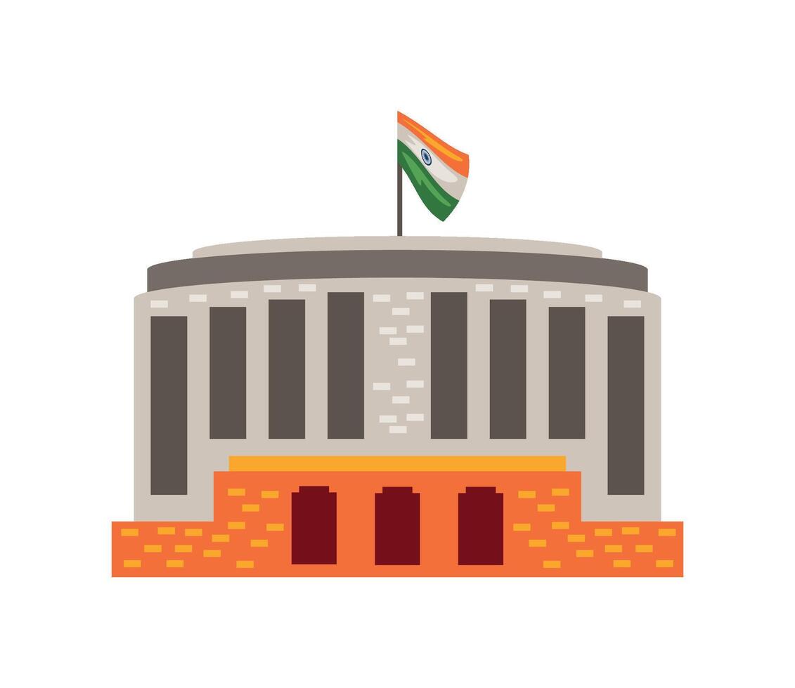 india general election national illustration vector