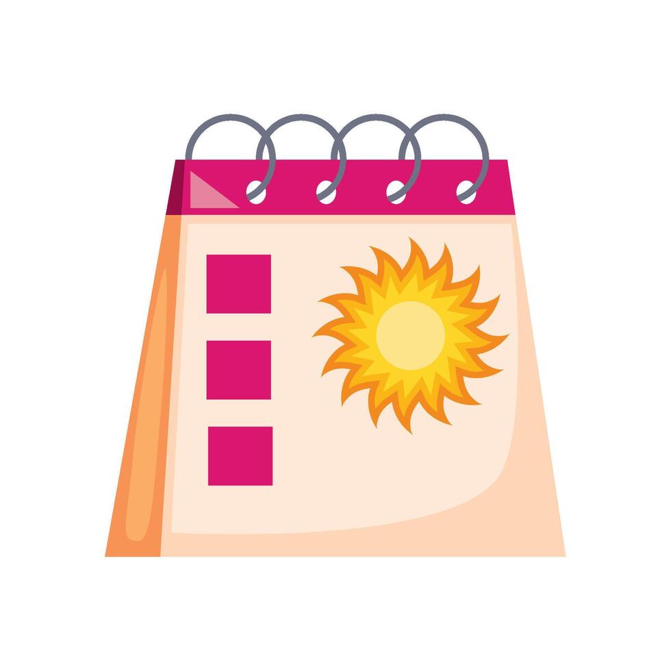 makar sankranti calendar illustration isolated vector
