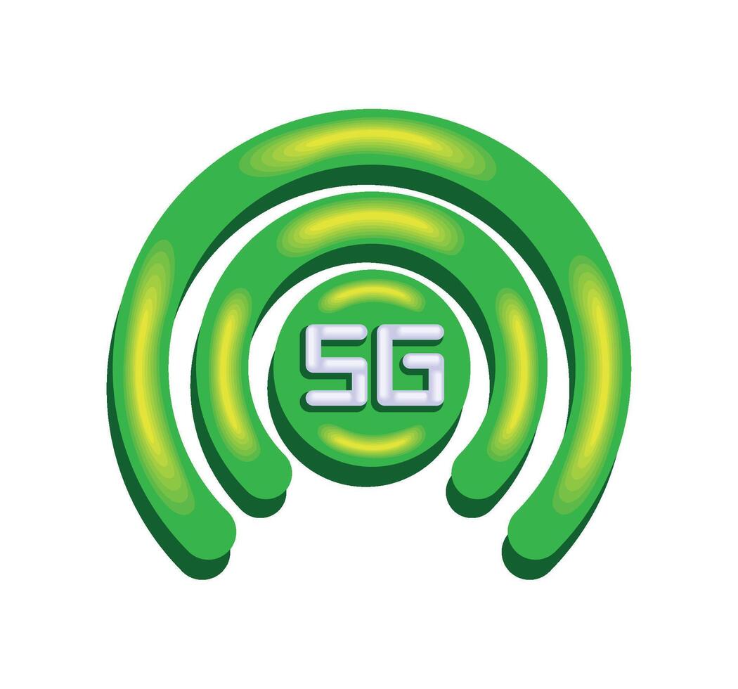 5G wifi innovation illustration design vector