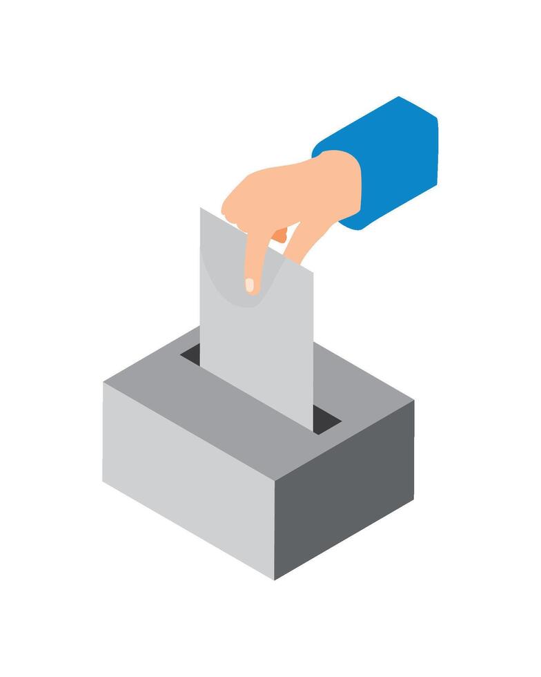 ukrainian elections voter illustration design vector