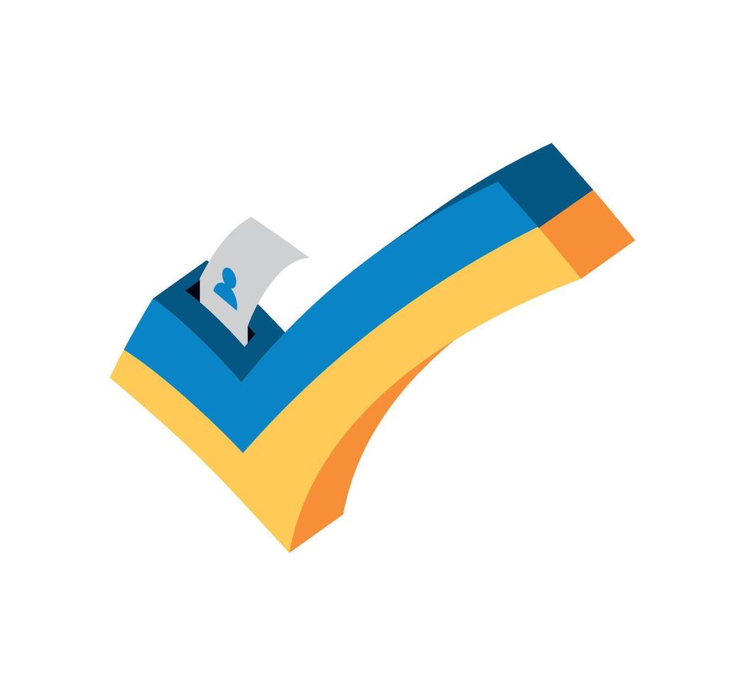 ukrainian elections freedom illustration design vector