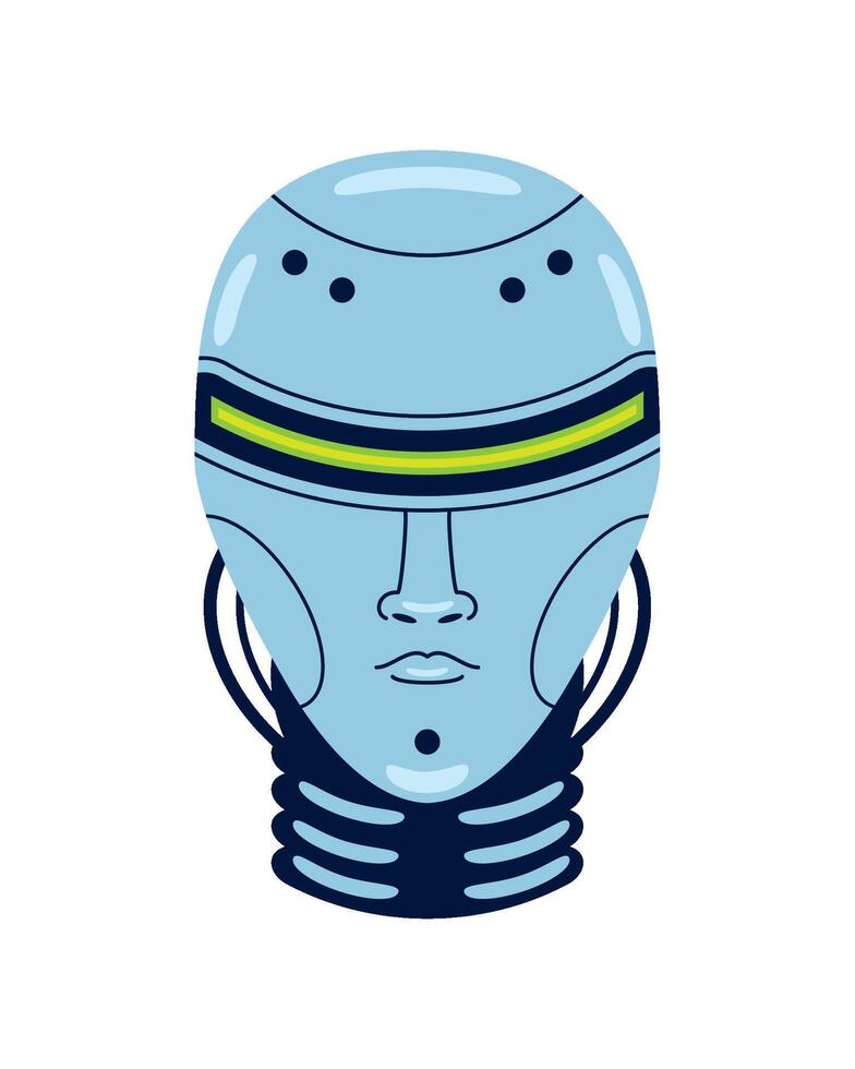 advanced robotics innovation illustration design vector