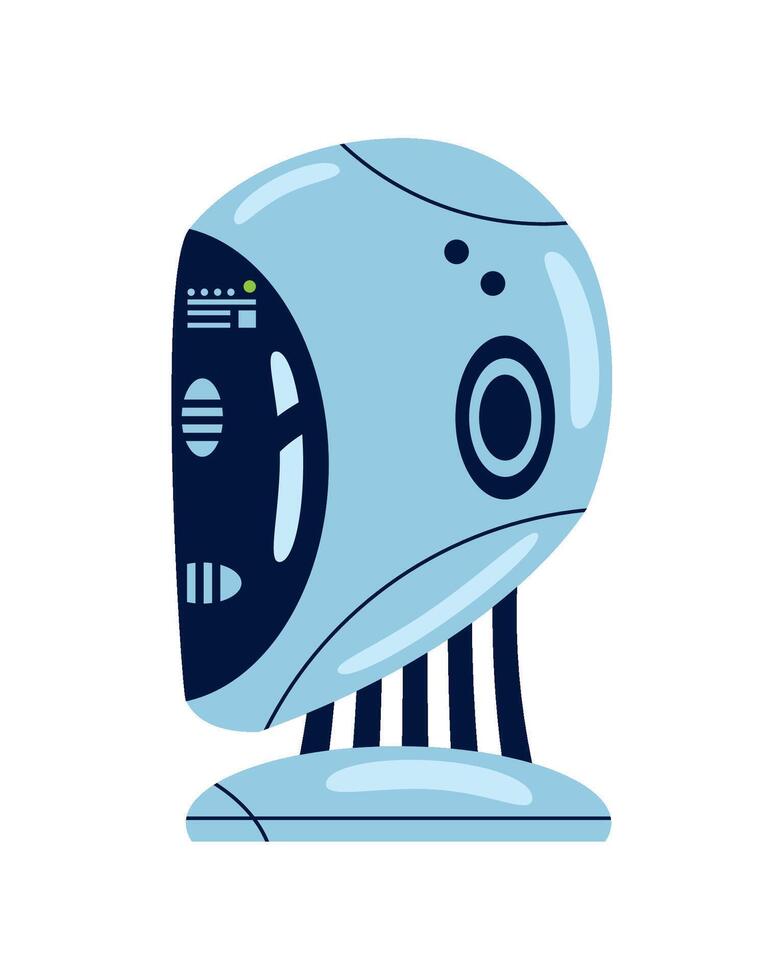 advanced robotics automation illustration design vector