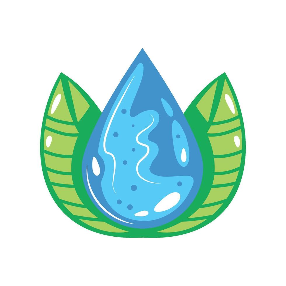 water day ecology illustration vector