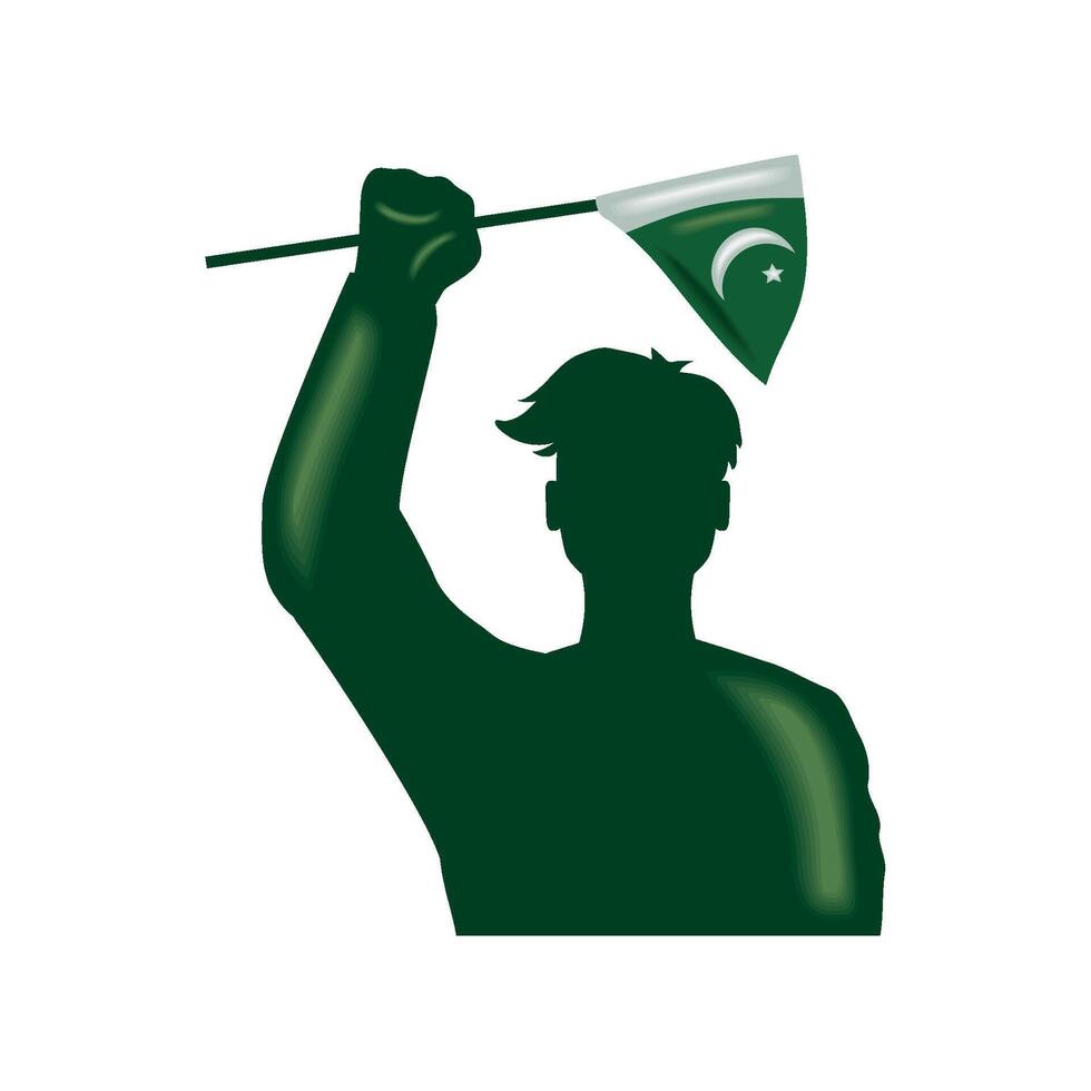 pakistan day festive illustration vector