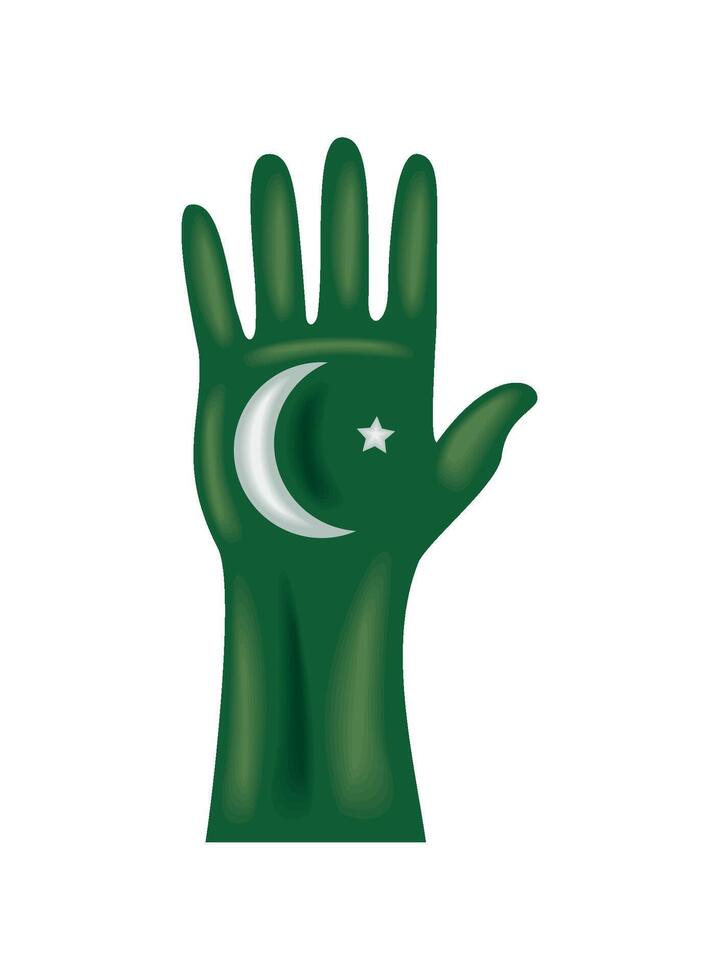 pakistan day patriotism illustration vector