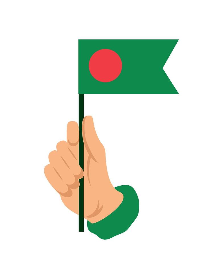 bangladesh independence day greeting illustration vector