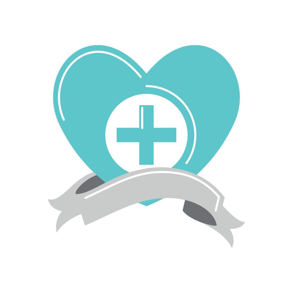 red cross day movement illustration design vector